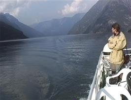 Geirangefjord as seen from our cruise boat